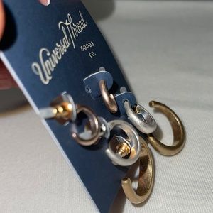 Universal Thread Nickel Free hoop earrings